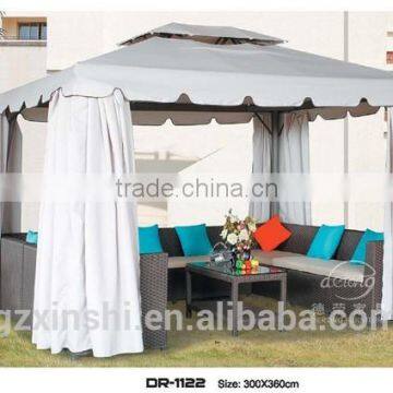 most popular outdoor rattan gazebo/ outdoor furniture/ tent