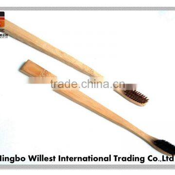 TOOTHBRUSH With Different Shape Bamboo Handle photo-4