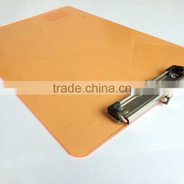 Sales Promotion Good Quality Custom Design Oem Plastic Clipboard With Nice Printing