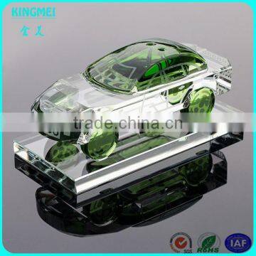 Decorative Wholesale Fashion Blue Crystal Perfume Bottle With Car Model photo-5