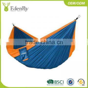 Portable Outdoor Traveling Camping Parachute Nylon Fabric Hammock