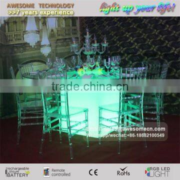 Led Wedding Furniture / Wedding Banquet Crystal Table photo-2