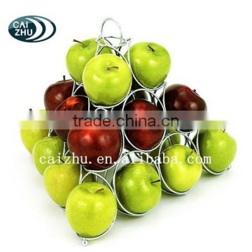 Pyramid Shape Metal Fruit Rack