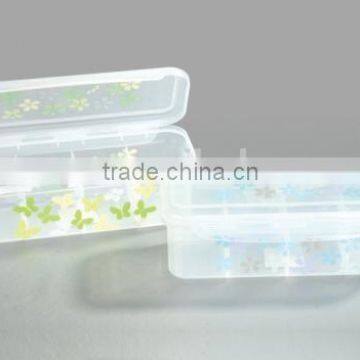 plastic seasoning box spice box cruet box with spoon