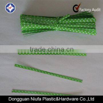 Polka Dot Twist Wire Tie for Candy Cookie Cake Party photo-2