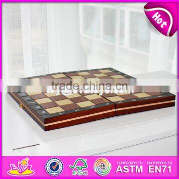 2017 New Design Children Educational Wooden Chessboard With Chess Pieces W11A055 photo-4