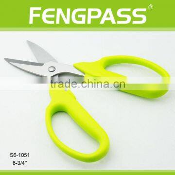 S6-1051 6-3/4" ABS Handle With Stainless Steel Mirror Polishing Garden Scissor photo-2