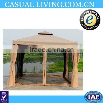 3.5x3.5m Metal Fabric Large Outdoor Gazebo