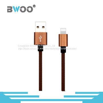BWOO Braided USB DATA Cable With Lightning Micro Connector photo-3