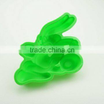 11181 Funny Rabbit Shaped Silicone Cake Mold photo-3