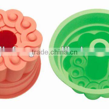 2014 new design Silicone bakeware in cake tools Cake baking moulds