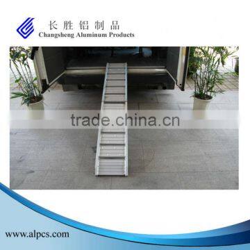 Folding Aluminum Ramp With 250kg/pc Capacity For Motorcycle/Car