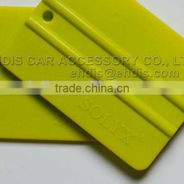 Whole Sales Car Wrapping Tools Yellow Squeegee With Hole photo-3