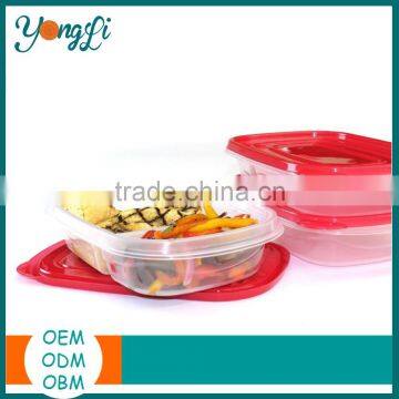 Portable Plastic Lunch Box With 3 Compartments photo-2