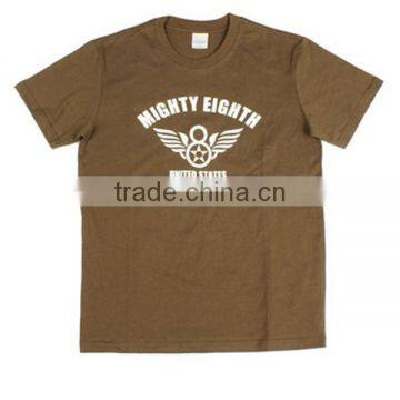 Colorful Short Sleeve O-neck Custom Plain T-shirt photo-2