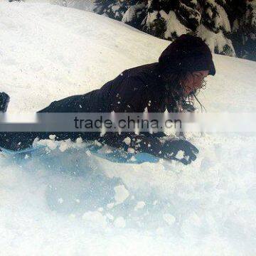 ROLL UP SNOW CARPET PLASTIC RUG SLEDGE SLED SLEIGH WITH GRAB HANDLES photo-3