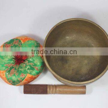 High Quality "C" Chakra Note Thick Old Himalayan Super Energetic Singing Bowl photo-3