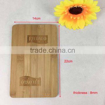Kitchen Fruit Mini Custom Bamboo Cutting Board photo-2