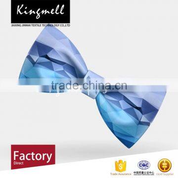2017 Customized Digital Printed Cotton Self Tie Bow Ties for Men photo-3