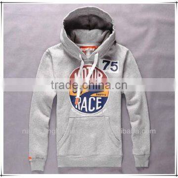 2014 Fashion Plain Jersey hoodies for men with logo print