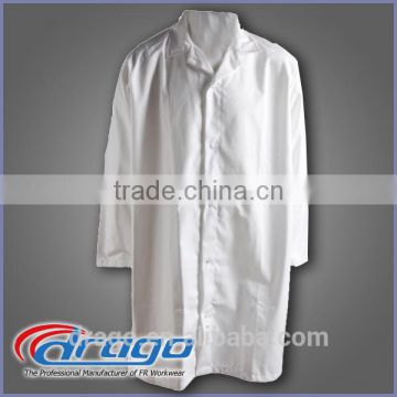 non-toxic cotton hospital lab uniform with high quality