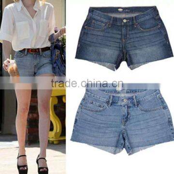 GZY denim made in china shorts jeans xintang jeans pant and shirt manufacture