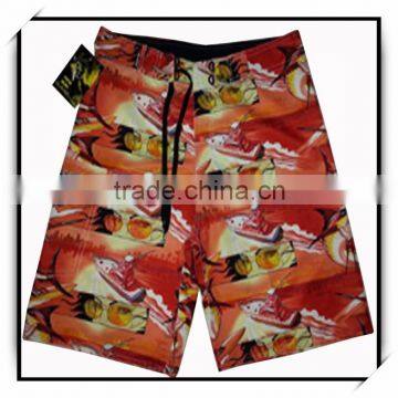 newest customize 2016 manufacturer swimming cargo 3/4 mens shorts