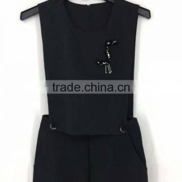 Hot Sell Fashion Womens Black Jumpsuit photo-3