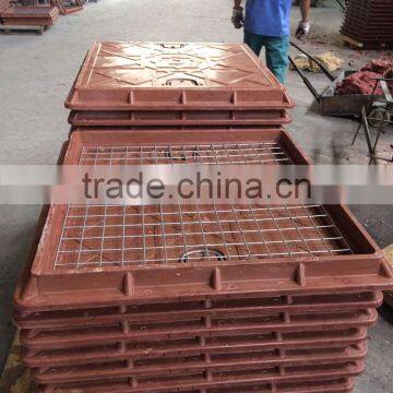 Fiberglass Reinforced Square Manhole Cover photo-3