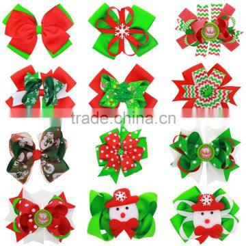 christmas baby girls bow