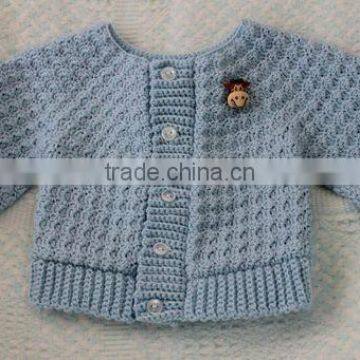 Clothes Set Hand Made Crochet Baby Pattern Sweater photo-2