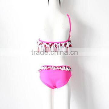 New Model Sex Girl Pink Swimwear photo-5