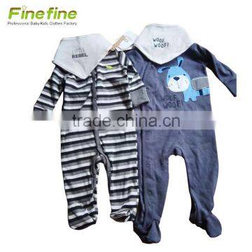 Cartoon Cottom Plain Cotton Baby Romper