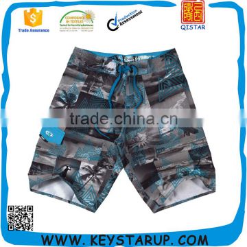 New Design 100% Polyester Men Board Short, Peach Beach Shorts