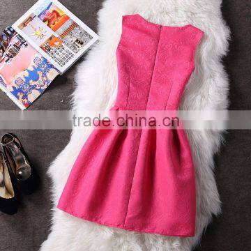 New Style Summer Women Vintage Sleeveless Bodycon Casual Party Evening Dress photo-5