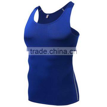 Custom Cheap Plain Gym Vest for Men Stretch Vest photo-3