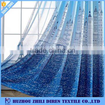 Mediterranean Style Drapes Marine Style Printed Curtains Fabric For Kid photo-4