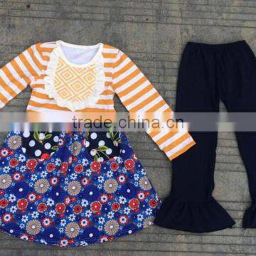 kids fashion clothing outfits girls boutique clothing high quality organic cotton clothing girls fall long sleeve outfit