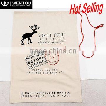 Hot Selling Xmas Canvas Santa Sack photo-2