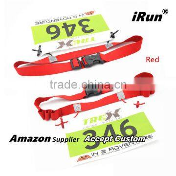 Child Race Number Gel Belt With 6 Gel Loops - Running Race Belt With Number Holder - Great For Marathon/Halfmarathon/Triathlons photo-2
