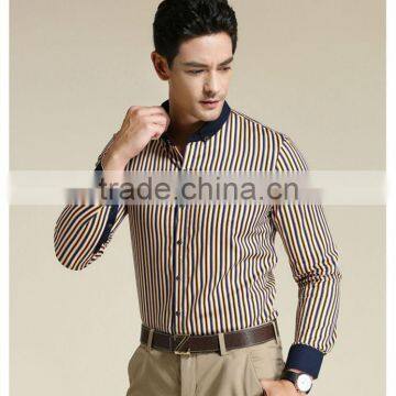 2017 Latest Fashionable Mens Stripe Shirt photo-3
