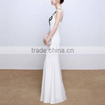2017 Latest Design Sexy Tight Sleeveless Women's Evening Dress photo-6