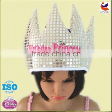 New Style Hign Quality Birthday Party Hat Princess Crown Hat Birthday Party