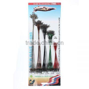 Hot Sale 100pcs/set 5 Colors Stainless Steel Coated Fishing Trace Lure Wire Spinner Leader Hooks Swivel Interlock Snaps photo-4