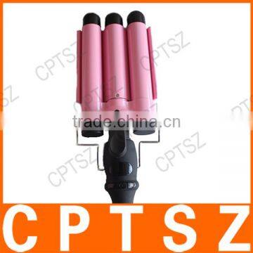 Hot Styler Three Tube Hair Curler With TUV--SUD CE-EMC ROHS Certificate (110v--240v ) photo-2
