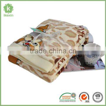 High Quality Warm Fluffy Coral Fleece Printing Blanket