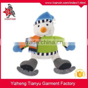 2015 stuffed toys christmas toy plush snowman toys for sale