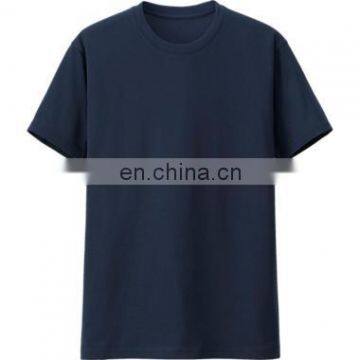 Custom Summer Style Black Cotton T-shirt for Men and Women