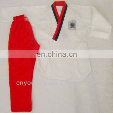 Wholesale martial arts uniforms taekwondo poomsae uniform