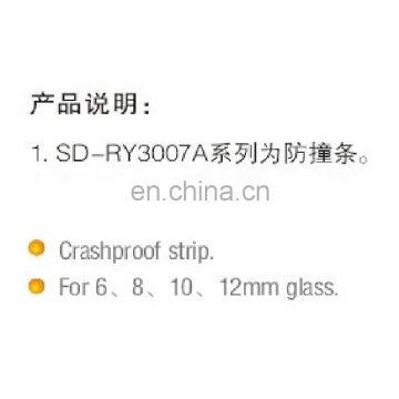 PVC Shower Door Crashproof Seal and Strip for 4mm 6mm 8mm 10mm 12mm Glass Door photo-3